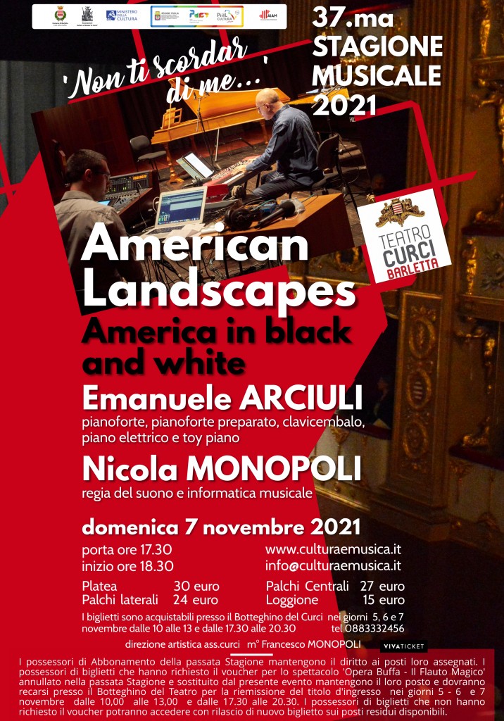 70x100 American Landscapes Bacheca 37ma Stagione Musicale (1)