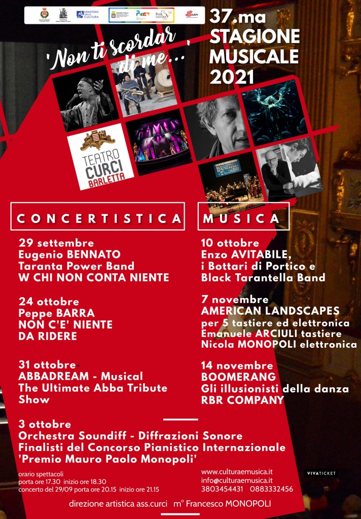 Flyer 37ma Stagione Musicale