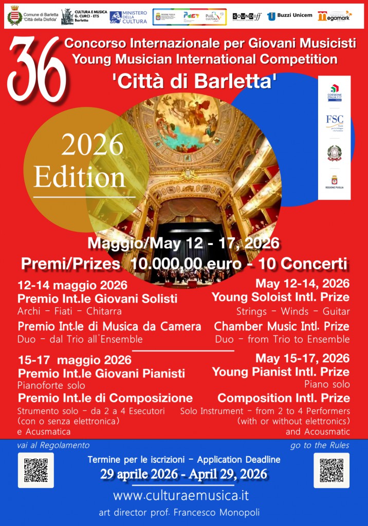 Manifesto Citt di Barletta 2026 70x100 con codici qr e loghi (1)