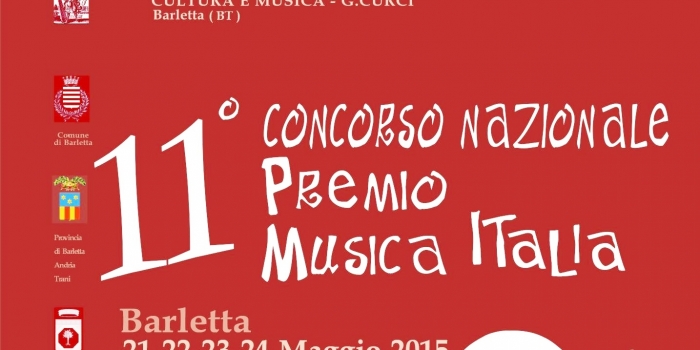 (Italiano) 11° Concorso Nazionale ‘Premio Musica Italia 2015′