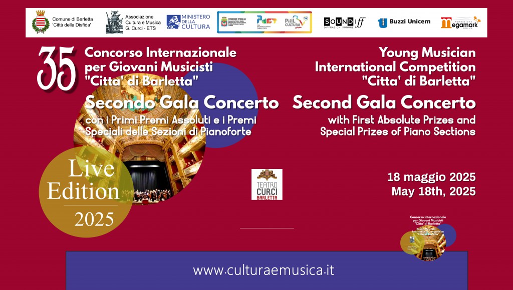 Secondo Gala Concerto Città di Barletta 2025