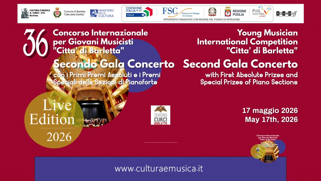 Secondo Gala Concerto Citt di Barletta 2026 copertina video