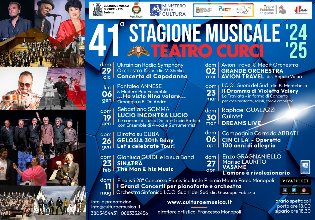 Manifesto 200x140 41ma Stagione Musicale